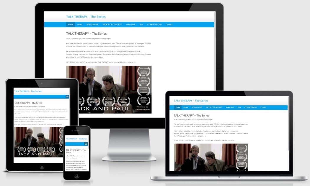 talk therapy - website built by New York Web Developer